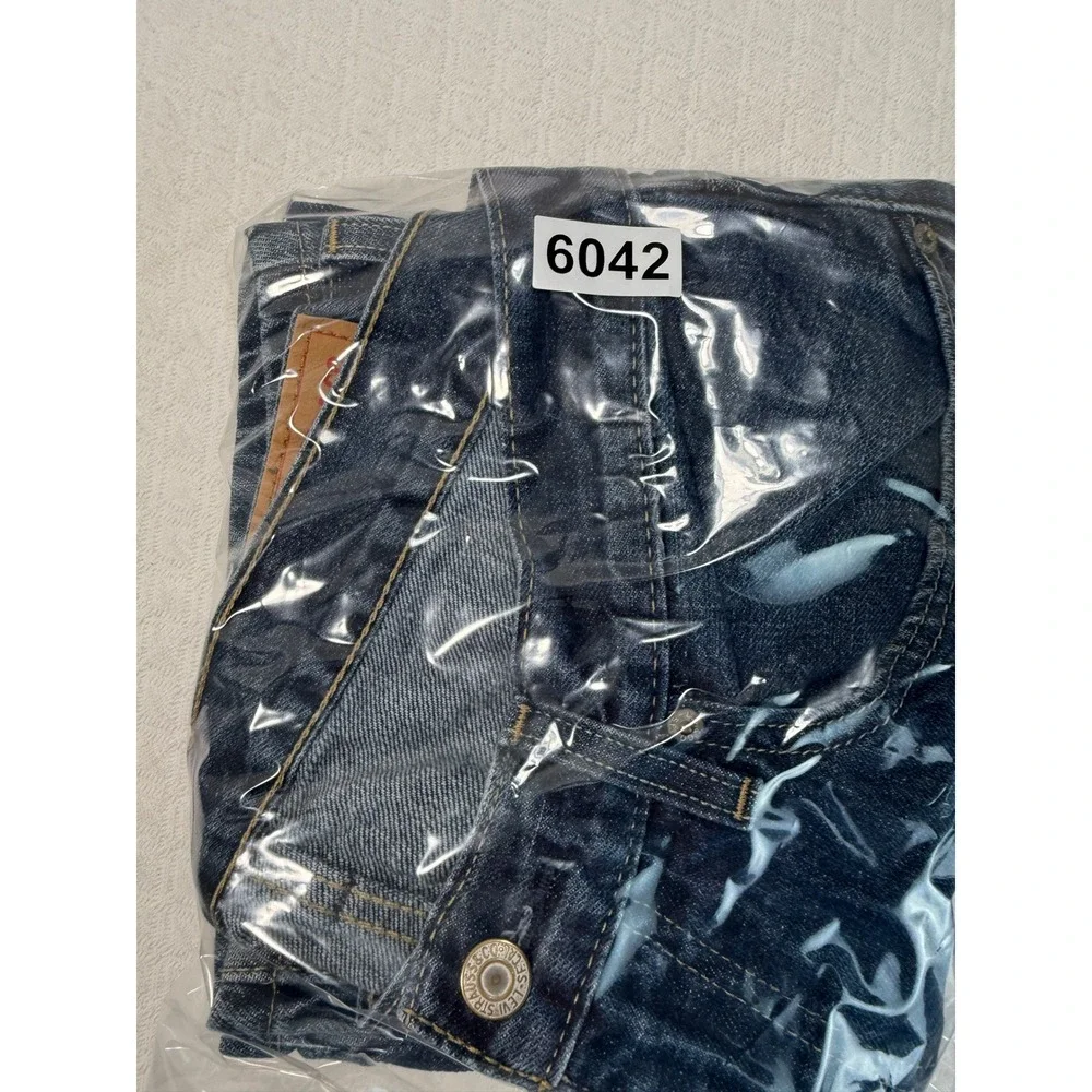 Levis 559 Relaxed Straight Jeans Mens 34x36 Dark Wash Blue Denim Pants 6042
